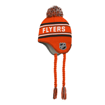 Philadelphia Flyers dječja zimska kapa Jacquard Tassel Knit With Pom