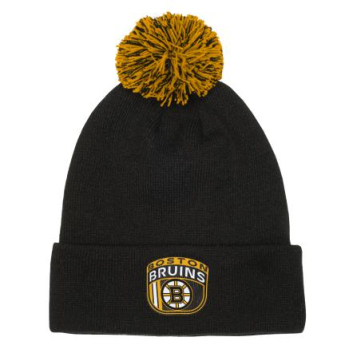 Boston Bruins dječja zimska kapa Draft Beanie Cuff With Pom