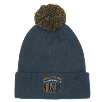 Vegas Golden Knights dječja zimska kapa Draft Beanie Cuff With Pom