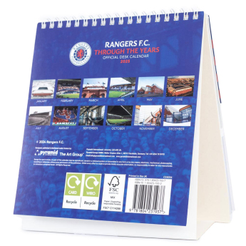 FC Rangers stolni kalendar 2025