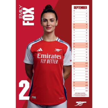 FC Arsenal kalendar WFC 2025