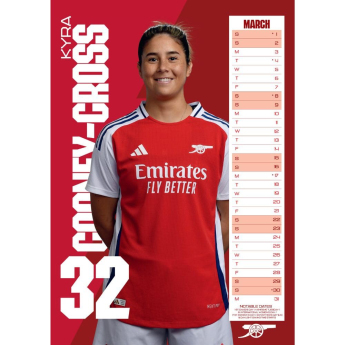 FC Arsenal kalendar WFC 2025