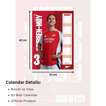 FC Arsenal kalendar WFC 2025