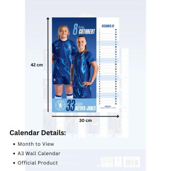 FC Chelsea kalendar WFC 2025