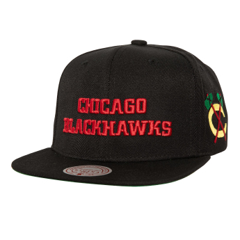 Chicago Blackhawks šilterica ravnog oboda NHL Triple Play Snapback