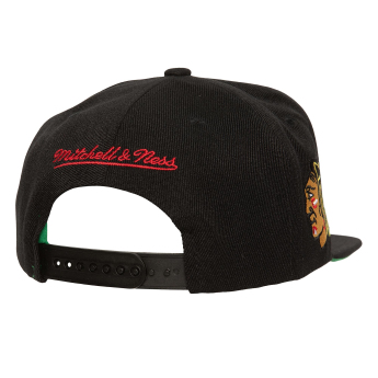 Chicago Blackhawks šilterica ravnog oboda NHL Triple Play Snapback