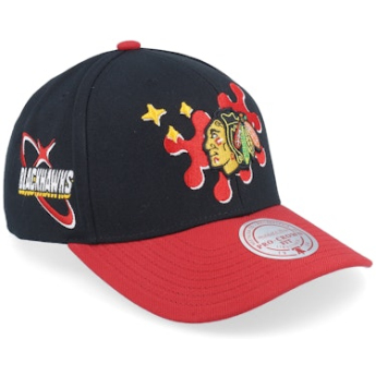 Chicago Blackhawks šilterica ravnog oboda NHL Groove Drip Pro Snapback