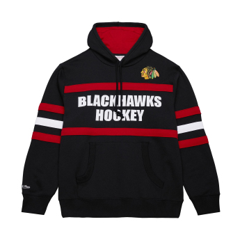 Chicago Blackhawks muška majica s kapuljačom Head Coach Hoodie Current Logo black