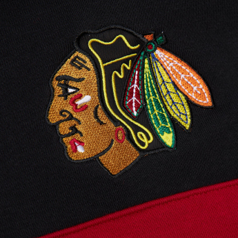 Chicago Blackhawks muška majica s kapuljačom Head Coach Hoodie Current Logo black