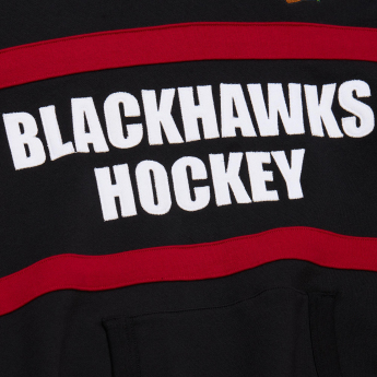 Chicago Blackhawks muška majica s kapuljačom Head Coach Hoodie Current Logo black