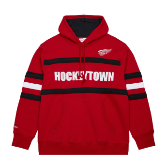 Detroit Red Wings muška majica s kapuljačom Head Coach Hoodie Current Logo