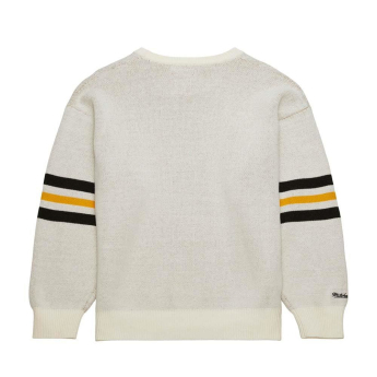 Boston Bruins muška majica Retro Helmet Sweater Current Logo