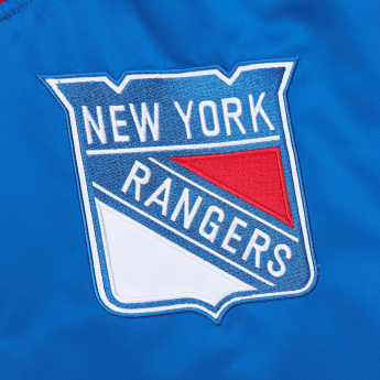 New York Rangers muška jakna Primetime Heavyweight Satin Jacket Current Logo