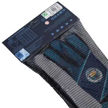 Manchester City dječje vratarske rukavice Fuse Goalkeeper Gloves Yths 79-86mm palm width