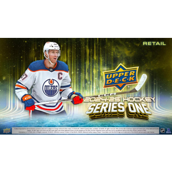 NHL boxovi NHL hokejske karte 2024-25 Upper Deck Series 1 Blaster Box