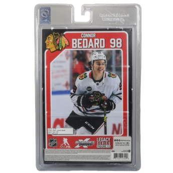 Chicago Blackhawks figurica Connor Bedard #98 Figure SportsPicks 2023/2024 Season