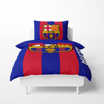 FC Barcelona posteljina za jedan krevet Logo