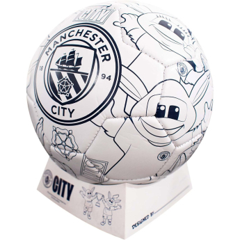 Manchester City nogometna lopta Colour - size 2