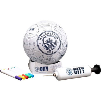 Manchester City nogometna lopta Colour - size 2