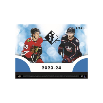 NHL boxovi NHL hokejske karte 2023-24 Upper Deck SP Hockey Blaster Box
