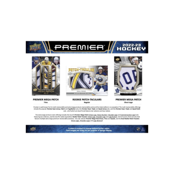 NHL boxovi NHL hokejske karte 2022-23 Upper Deck Premier Hockey Hobby Box