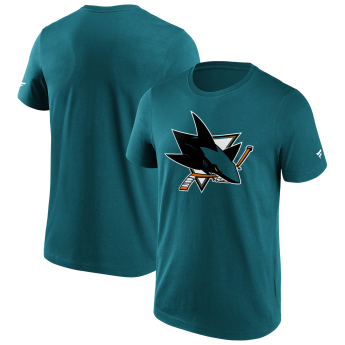 San Jose Sharks muška majica Primary Logo Graphic green