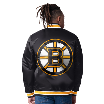 Boston Bruins muška jakna The CLOSER Reversible Varsity Satin