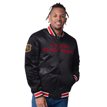 Chicago Blackhawks muška jakna The CLOSER Reversible Varsity Satin