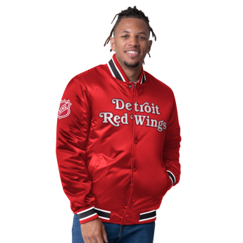 Detroit Red Wings muška jakna The CLOSER Reversible Varsity Satin