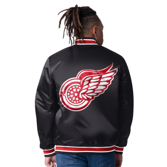 Detroit Red Wings muška jakna The CLOSER Reversible Varsity Satin
