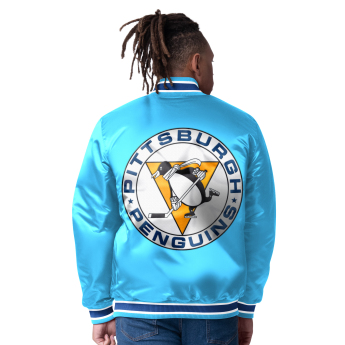 Pittsburgh Penguins muška jakna The CLOSER Reversible Varsity Satin