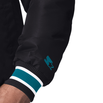 San Jose Sharks muška jakna The CLOSER Reversible Varsity Satin