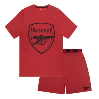 FC Arsenal pánské pyžamo Red Marl