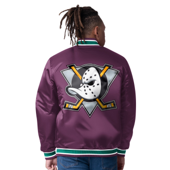 Anaheim Ducks muška jakna The CLOSER Reversible Varsity Satin