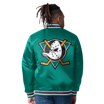 Anaheim Ducks muška jakna The CLOSER Reversible Varsity Satin