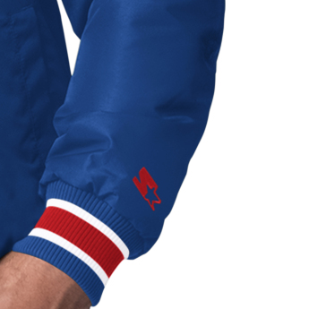 New York Rangers muška jakna The CLOSER Reversible Varsity Satin