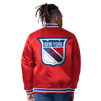 New York Rangers muška jakna The CLOSER Reversible Varsity Satin