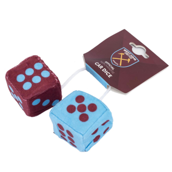 West Ham United kockice za auto Hanging Dice