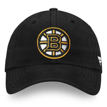 Boston Bruins kapa za bejzbol Core Black Curved Unstructured
