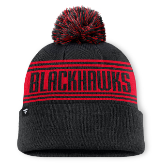 Chicago Blackhawks zimske kape A/CAP Beanie Cuff W/Pom