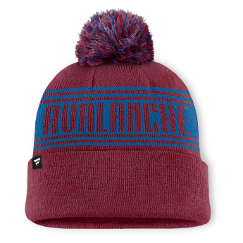 Colorado Avalanche zimske kape A/CAP Beanie Cuff W/Pom