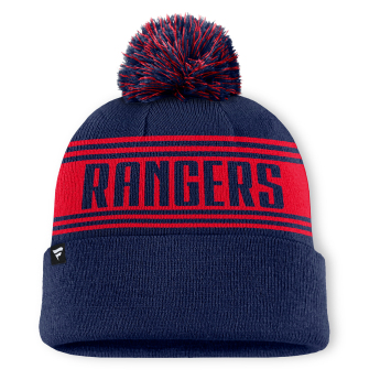New York Rangers zimske kape A/CAP Beanie Cuff W/Pom