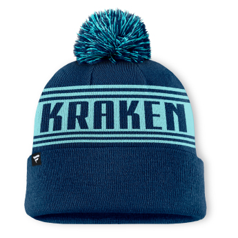 Seattle Kraken zimske kape A/CAP Beanie Cuff W/Pom