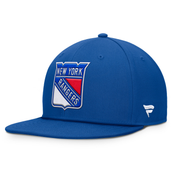 New York Rangers šilterica ravnog oboda Structured Mid Crown Adjujtable Square Visor