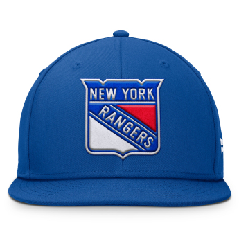 New York Rangers šilterica ravnog oboda Structured Mid Crown Adjujtable Square Visor