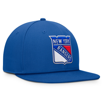 New York Rangers šilterica ravnog oboda Structured Mid Crown Adjujtable Square Visor