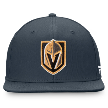 Vegas Golden Knights šilterica ravnog oboda Structured Mid Crown Adjujtable Square Visor