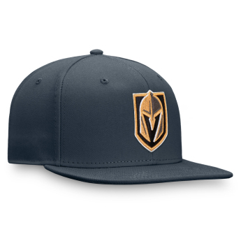 Vegas Golden Knights šilterica ravnog oboda Structured Mid Crown Adjujtable Square Visor