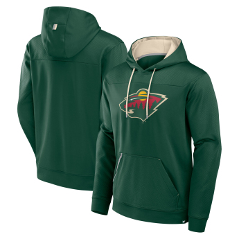Minnesota Wild muška majica s kapuljačom Defender Pullover