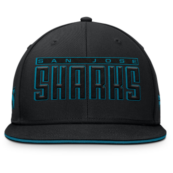 San Jose Sharks šilterica ravnog oboda Flat Brim